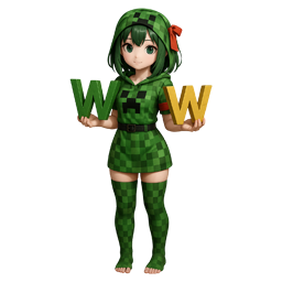Minecraft person